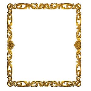 Bail mirror frame