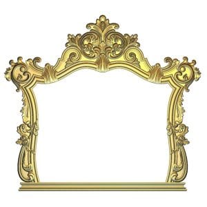 Chiniot's carving mirror frame