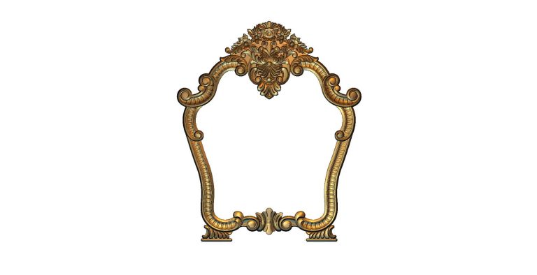 Dressing mirror frame