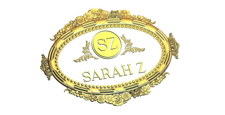 Logo & Multiple flowers mirror frame