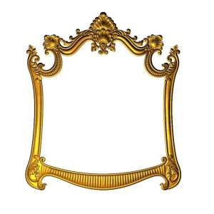 Side border mirror desgin