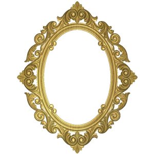 Vovel small mirror frame